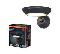 Osram Applique extérieure Gris foncé, blanc chaud, 3000 K, IP65, capteur | ENDURA® Style Adjustable Spot IP65, Outdoor Lighting (Special), Gris foncé, 25000 h, pack de 1
