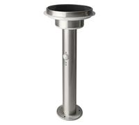 Osram Applique extérieure LED solaire ENDURA Style en acier inoxydable, capteur de mouvement et de lumière, 3 modes, IP44, design élégant pour terrasse et jardin