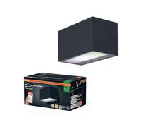 OSRAM Applique extérieure SMART+ Up/Down RGB & blanc chaud, large répartition de la lumière, WiFi, dimmable, boîtier en aluminium gris foncé, protection IP44