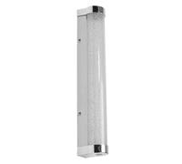 OSRAM Applique/luminaire LED de miroir ORBIS Tube chrome, verre bullé, 9 W 900 l