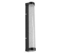 OSRAM Applique/luminaire LED de miroir ORBIS Tube noir, verre bullé, 9 W, 820 lm