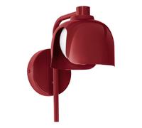 OSRAM Applique murale DECOR Corolle, Métal Rouge Verre, Version G9, Câble texti