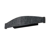 OSRAM Applique murale Decor Flat Felt LED 13W 3000K avec 450lm Gris, Applique m