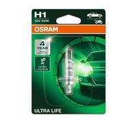 OSRAM Ampoule H1 64150ULT Ultra Life Halogène 12V 55W 3200K projecteur longue portée