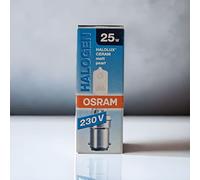 Osram BA15D Halolux ceram tube Dépoli 25w 230V 64466AM