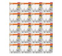 Osram BASECLA60 LED - 7W E27 Blanc Chaud, Équivalent 60W, Lot de 20