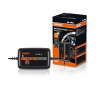 OSRAM BATTERYcharge 1002, 6 V/12 V, 2 A, pour motos et petits véhicules, compatible avec les batteries AGM, EFB, plomb-acide et lithium, avec mode de maintien de charge.