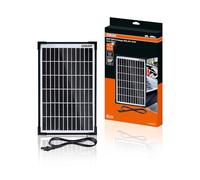 OSRAM BATTERYcharge SOLAR 10W, dispositif d'entretien de batterie solaire, charge de batterie 12V, panneau solaire étanche, protection contre l'inversion de polarité