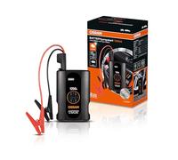 OSRAM BATTERYjumpstart 1250A, démarreur de batterie au lithium 12V, 1250A avec batterie externe et port USB, pour moteurs essence jusqu'à 6L et moteurs diesel jusqu'à 2,8L.