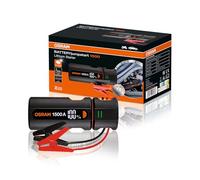 Osram Démarreur au lithium BATTERYjumpstart 1500 – 12V Essence jusqu'à 6,0L / Diesel 3,0L