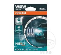 OSRAM Blister 2 ampoules pour voiture 12V 5W 2.1X9.5D COOL BLUE INTENSE NG