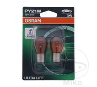 Ampoule de signalisation OSRAM 7507ULT-02B Ultra Life PY21W 21 W 1 paire(s)