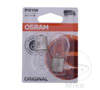 Osram 7511BLI2 Lampe, 24V, 21W, P21W, BA15s, en double blister