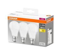 Osram - Boîte 3 Ampoules Led Standard Opaque B22 9w=60 Chaud - Multicolore