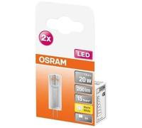 OSRAM - Boite de 2 LED capsule clair 1.8W G4 200lm 2700K chaud