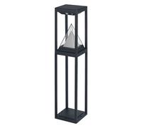 OSRAM Borne solaire extérieure Bluetooth SMART+, blanc chaud 3000K et couleur, u