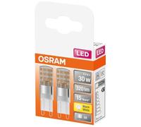 Osram Lampe LED à broche G9 basse tension 12 V 2,6 W 2700 K blanc chaud remplace 30 W – paquet de 2