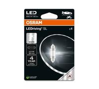 Osram LEDriving SL, ≜ C5W (36 mm), White 6000K, Blister (1 lamp), LED Retrofit, offroad use only