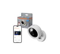 OSRAM Caméra SMART+ WiFi 4MP 2K QHD Vision nocturne Intérieur Blanc Caméra Wi-F
