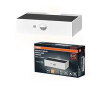 Osram Capteur ENDURA STYLE BRICKLUME, lampe solaire, 3W, 300lm, blanc, éclairage indirect, détecteur de mouvement, capteur de lumière du jour, IP65, température de couleur 3000K, ton blanc chaud