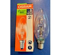 OSRAM CLASSIC HALOGÈNE BOUGIE 64543 B E14 46W (60W) Ampoule 2700K 700lm DIMMABLE