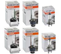 OSRAM CLASSIC XENARC Ampoule Xenon H1 H4 H7 D1S D2S D3S D4S W5W P21W