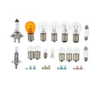 Osram Jeu d'ampoules H4 et P21W PY21W P21/5W R5W W5W 1x15A 1x20A 1x30A