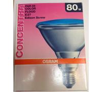 OSRAM CONCENTRA PAR 38 Ampoule Halogène Color Flood Bleue E27 240V 30°