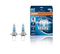 Osram COOL BLUE INTENSE H7, +100% plus lumineux, jusqu'à 5000K, lampe halogène, look LED, duo box (2 lampes)