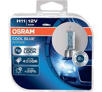 OSRAM COOL BLUE INTENSE XENON LOOK H11 12V 55W DUO BOX LAMPES / AMPOULES A8L