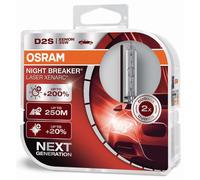 Osram D2S 12/24V 35W PK32D-2 XENARC NIGHT BREAKER LASER +200% 2Pcs.