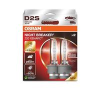 Duopack OSRAM D2S Xenarc Nuit Breaker 220 Jusqu'À +220% 4500 K Modèle 2024/25