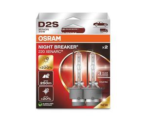 Osram D2S NIGHTBREAKER LASERXENARC GEN2DuoBoîte pliante 66240XN2-2HB