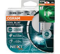 Osram D3S 12V+24V 35W XENARC COOL BLUE INTENSE NextGen. 6200K +150% 2Pcs.+W5W LL
