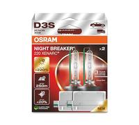 Kit 2 Ampoules Xénon Auto Osram Xenarc® Night Breaker® Laser D3s 220% 66340xn2-2hb