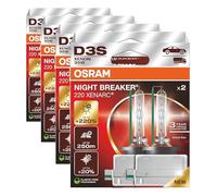Osram D3S NIGHTBREAKER LASERXENARC GEN2DuoBoîte pliante 66340XN2-2HB (Lot de 4)
