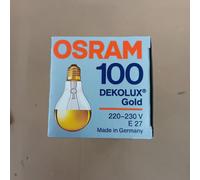 OSRAM Decolux Gold 100W E27 Coupole Dorée