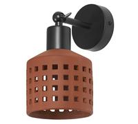OSRAM Decor Applique murale décorative en terre cuite avec motif ajouré, culot E