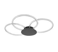 OSRAM Decor Aura Plafonnier en polycarbonate incurvé avec LED et design filament