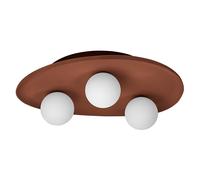 OSRAM Decor Clay Nest Plafonnier, 3 x G9, non gradable, IP20, argile, marron