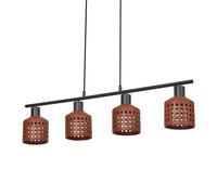 OSRAM Decor Clay Windows Suspension, LN, 4xE27, non gradable, argile/métal, IP20