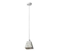 OSRAM DECOR Gleam suspension Weight E14 blanc, Terrazzo, métal, aspect de haute