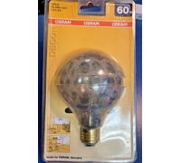 OSRAM DÉCOR GLOBE G95 E27 60W CROCO OR Lampe Globale Ø 95Mm DIMMABLE