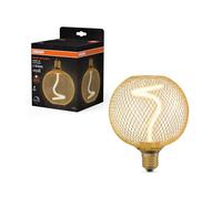 Osram DECOR Globe LED à filament spiralé, 3,5W, blanc chaud cosy 818,
