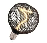 OSRAM DECOR LED Globe avec filament en spira3,5 W, 130lm/1800K en verre transpar
