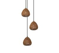 OSRAM Decor Paper Drop Plate Suspension décorative en papier, 367 mm, 3 têtes, a
