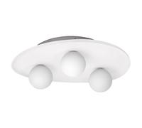 OSRAM Decor Plaster Nest Plafonnier décoratif en plâtre, 3 têtes, avec culot enf