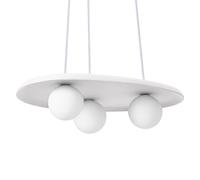 OSRAM Decor Plaster Nest Suspension décorative en plâtre, 3 têtes, avec culot en