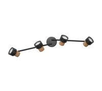 OSRAM DECOR SPOT CORK, 4 x 3,4W, 920lm, noir, spot, têtes réglables, utilisation