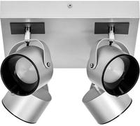 OSRAM Decor Spot Jupiter Plate 4099854471513 Plafonnier à spot LED, Projecteur mural LED LED LED intégrée 22 W argent